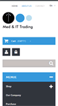 Mobile Screenshot of medit-trading.de